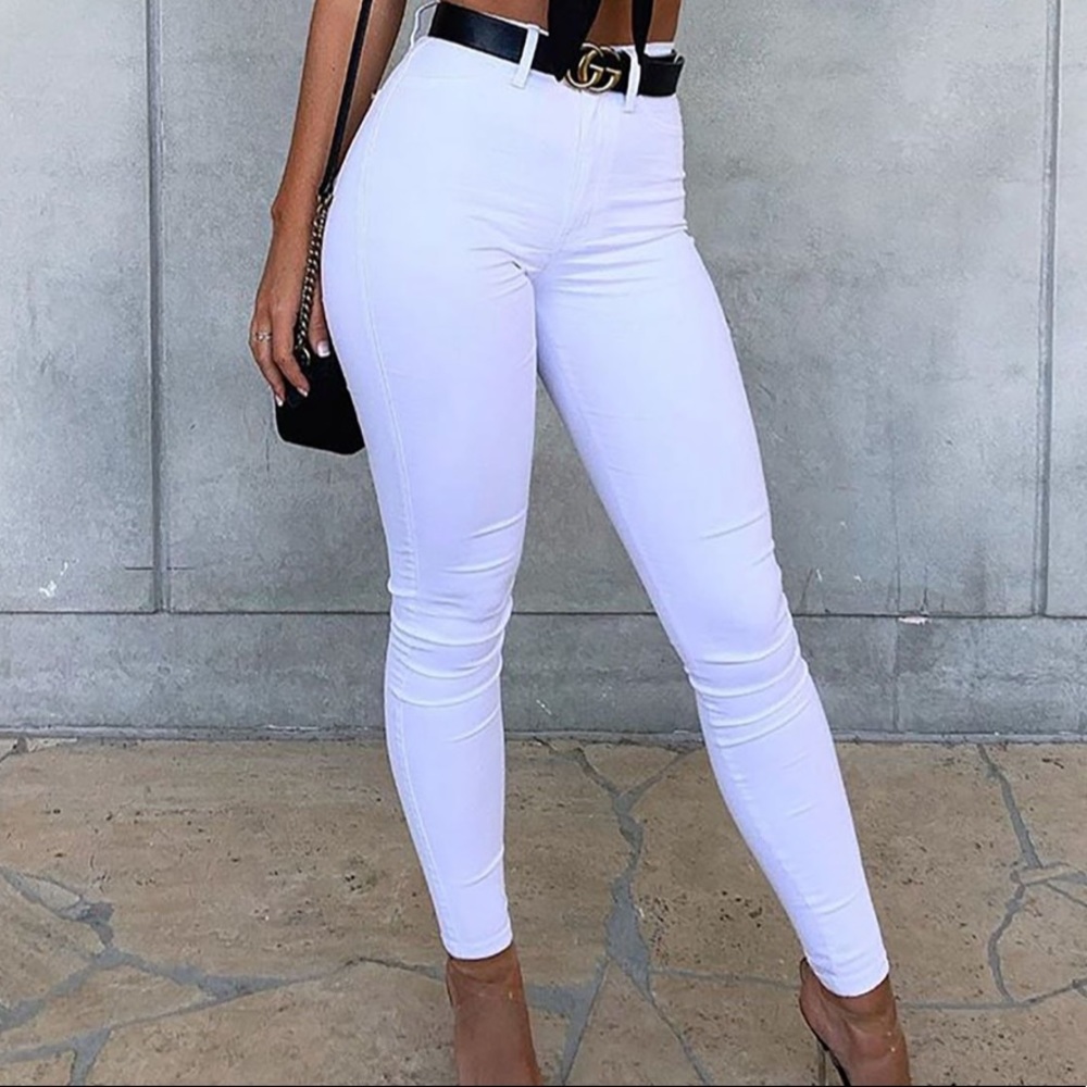 White jeans. Never used